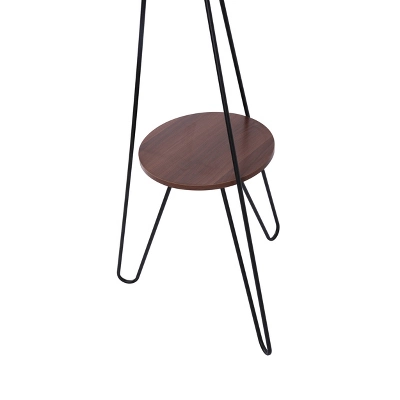 Tripod Shelf Floor Lamp Silver (Includes LED Light Bulb) - Threshold™ 3 Tripod Shelf Floor Lamp Silver (Includes LED Light Bulb) - Threshold™ - Image 3