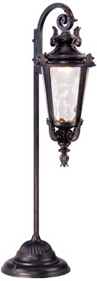 John Timberland Casa Marseille™ 35"H Bronze LED Path Lights Set Of 2 3 John Timberland Casa Marseille™ 35"H Bronze LED Path Lights Set Of 2 - Image 3