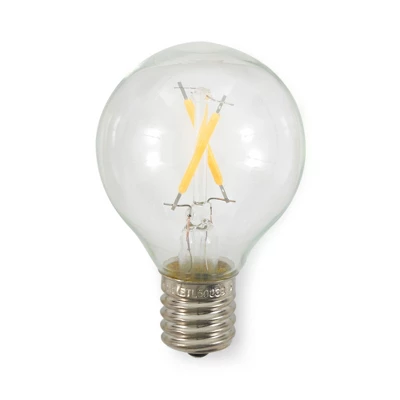 Brightech Glow Globe Edison LED Waterproof Outdoor 12 Bulb String Lights With Brass Sockets For Outside, Backyard, And Patio, 26 Feet 1 Brightech Glow Globe Edison LED Waterproof Outdoor 12 Bulb String Lights With Brass Sockets For Outside, Backyard, And Patio, 26 Feet