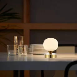 6.13" Owen Modern Minimalist Iron Rechargeable Integrated LED Table Lamp - JONATHAN Y -Lighting Specialty Shop GUEST c907c02d 5463 4cac b9a6 f10ac845cd5f