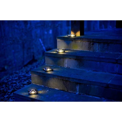 Maxsa Innovations 4pk Ninja Stars Solar Powered LED Accent Deck Lights 5 Maxsa Innovations 4pk Ninja Stars Solar Powered LED Accent Deck Lights - Image 5