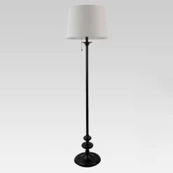 Londonberry Stick Floor Lamp Black - Threshold™ -Lighting Specialty Shop GUEST cf25e812 d87e 4498 a69d b76bd7c39265