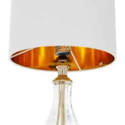 26" X 10" Glam Glass Table Lamp Gold - Olivia & May -Lighting Specialty Shop GUEST d26d3a95 9369 451c 87b6 52b1741b0283