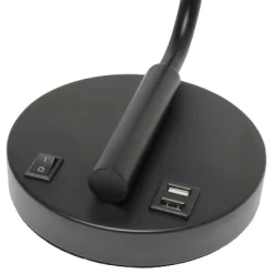 Modern Iron Desk Lamp With USB Port And Glass Shade - Lalia Home -Lighting Specialty Shop GUEST d3ea0551 1cab 4fc7 ab36 3d23bb18ae8d