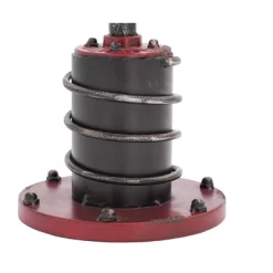 10" X 21" Industrial Accent Lamp With Iron Wire Cage Shade Red/Black - Olivia & May -Lighting Specialty Shop GUEST d5bb932b aa29 43e2 a388 31dbaa57b049