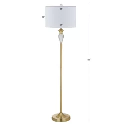 60" Evelyn Crystal/Metal Floor Lamp (Includes LED Light Bulb) Gold - JONATHAN Y 5 60" Evelyn Crystal/Metal Floor Lamp (Includes LED Light Bulb) Gold - JONATHAN Y -Lighting Specialty Shop GUEST d95ec87d 6607 4fed 9f96 c920dad8cbcb