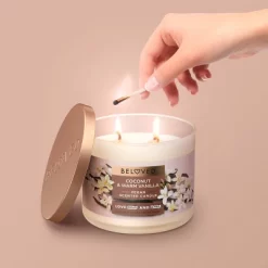 Beloved Coconut & Warm Vanilla 2-Wick Vegan Candle - 11.5oz -Lighting Specialty Shop GUEST dc4c6821 a6c9 4369 a7f3 f52fa8cf2231