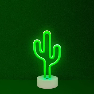 CIAO Tech Decorative Cactus Neon Night Light LED Desk Table Lamp 1 CIAO Tech Decorative Cactus Neon Night Light LED Desk Table Lamp