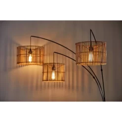 82" Cabana Collection 3-Arm Arc Lamp Black - Adesso 17 82" Cabana Collection 3-Arm Arc Lamp Black - Adesso -Lighting Specialty Shop GUEST dfa7aac3 fc2e 479c 8a05 46d32a624e9b