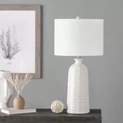 NuLOOM Flint Ceramic 30" Table Lamp Lighting - Cream 30" H X 15" W X 15"D 11 NuLOOM Flint Ceramic 30" Table Lamp Lighting - Cream 30" H X 15" W X 15"D -Lighting Specialty Shop GUEST e279f115 8f86 4b8e a7b6 966132d40c39