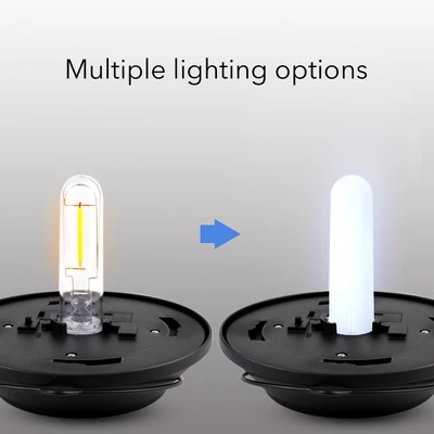 Dartwood Solar Wall Lanterns - Outdoor Mounted Wall Lanterns For Your Yard, Patio, Or Walkway (4 Pack, Black) 6 Dartwood Solar Wall Lanterns - Outdoor Mounted Wall Lanterns For Your Yard, Patio, Or Walkway (4 Pack, Black) - Image 6