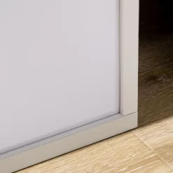 HOMCOM Modern Floor Lamp With Shelves & Dual Ambient Lighting, Tall Standing Lamp For Living Room, Bedroom, Fabric Lampshade, White 9 HOMCOM Modern Floor Lamp With Shelves & Dual Ambient Lighting, Tall Standing Lamp For Living Room, Bedroom, Fabric Lampshade, White -Lighting Specialty Shop GUEST e4fd4d43 04cc 4837 b9fa 8900910a5c9c