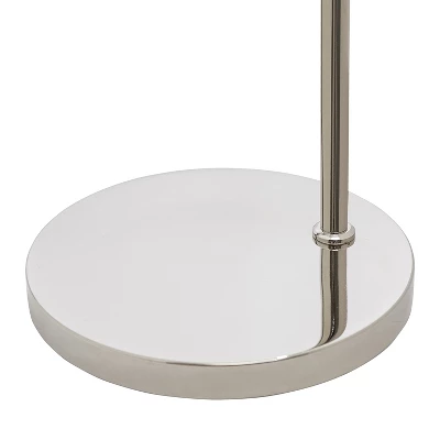 61.5" Quigley Silver Drum Shade Floor Lamp - River Of Goods 9 61.5" Quigley Silver Drum Shade Floor Lamp - River Of Goods - Image 9