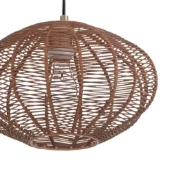 13.5" 1-Light Linnea Pendant Rattan Brown - River Of Goods 14 13.5" 1-Light Linnea Pendant Rattan Brown - River Of Goods -Lighting Specialty Shop GUEST e85ec606 3047 45bd b2a2 891d1eeb1190