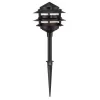 John Timberland Pagoda Black 10-Piece Outdoor LED Landscape Lighting Set