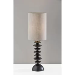 Beatrice Tall Table Lamp Black - Adesso