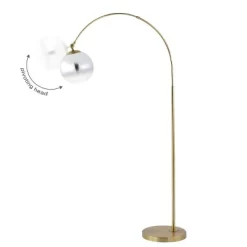 71" Nora Coastal Vintage Iron LED Floor Lamp (Includes LED Light Bulb) - JONATHAN Y -Lighting Specialty Shop GUEST f0fb7cdb ccdc 4bc7 b108 49364d13913a