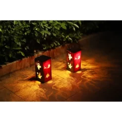 Techko Maid LED Solar 10.8" Portable Christmas Cut Out Decorative Outdoor Lantern Clear 18 Techko Maid LED Solar 10.8" Portable Christmas Cut Out Decorative Outdoor Lantern Clear -Lighting Specialty Shop GUEST f47e06d1 80ad 4eca a065 c5b679a9ecc7