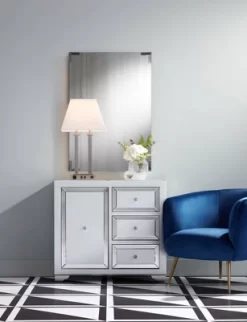 Possini Euro Design Amity Modern Table Lamp 26" High Brushed Nickel With USB And AC Power Outlet In Base White Linen Shade For Bedroom Bedside Desk -Lighting Specialty Shop GUEST f58cd461 5ea7 4f37 a1cc 8e18dfda373a