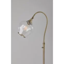 Bradford Floor Lamp (Includes Light Bulb) Antique Brass - Adesso -Lighting Specialty Shop GUEST f5acbcaa e16e 438b b0eb 9a0a089f70c7