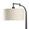 65" Mid-Century Modern Style Floor Lamp With Swing Arm Feature Bronze - StyleCraft