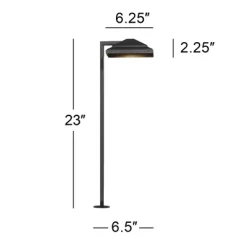 John Timberland Basset 23" High Textured Black LED Landscape Path Light 13 John Timberland Basset 23" High Textured Black LED Landscape Path Light -Lighting Specialty Shop GUEST f6e41134 f631 4c5a 851c 474aacf5ad51