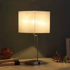21.5" Modern Metal Table Lamp With USB Charging Port Gray - Ore International -Lighting Specialty Shop GUEST f783c5a1 71c1 44f6 976d fe5ee9d2a272