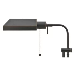 22" X 26" Adjustable Metal Pharmacy Table Lamp Dark Bronze - Cal Lighting