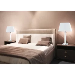 28" Metal Desk Lamp Brushed Steel - Cal Lighting